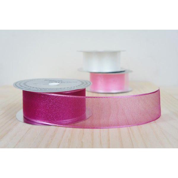 No.1130　36mmペアリーオーガンジー　【全16色】