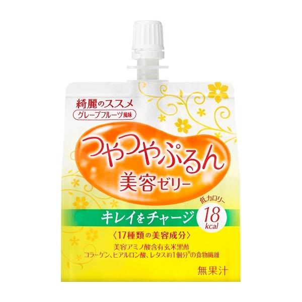 綺麗のススメ つやつやぷるんゼリー （グレープフルーツ風味）6個入り SHISEIDO 66887