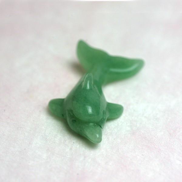 ドルフィン・アベンチュリン　イルカ　リラックス　癒し石