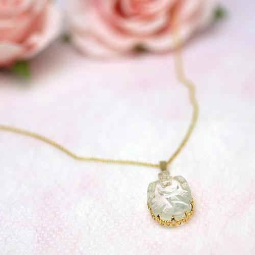 ガネーシャペンダント（ゴールド・シルバー）／ヒマラヤ水晶　パワーストーン　天然石　送料無料