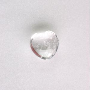 クリスタルハート・ミニ　パワーストーン　天然石　ハート型　２ｃｍ