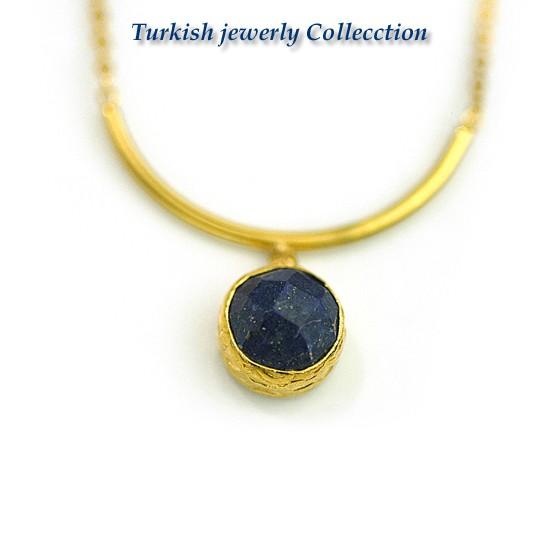 【売り尽くし半額セール】ターキッシュラピスラズリネックレス３/ラピスラズリパワーストーン　12月誕生...