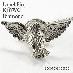 タイタックピン 18金 タイニーピン ゴールド 銀杏 ラぺルピン K18