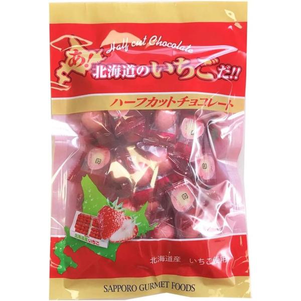 北海道限定 あ、北海道のいちごだ ハーフカットチョコレート 北海道お土産 スイーツ ご当地 おやつ ...