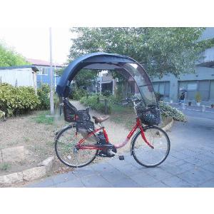 自転車 屋根 雨除け日よけグッズ、合羽 ポンチ...の詳細画像3