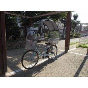 UVカット 雨除け 日よけ 自転車 屋根 傘 ...の詳細画像1