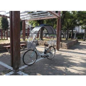 UVカット 雨除け 日よけ 自転車 屋根 傘 ...の詳細画像5