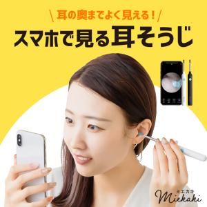 耳かき カメラ付き iPhone対応 ライト USB 耳掻き スコープ カメラ付き耳かき iPhone 見える耳かき 耳かき ライト 充電 子供 LED こども｜coroya