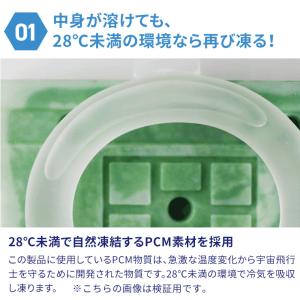 ネッククーラー 首掛け 冷感グッズ 保冷剤 リ...の詳細画像4