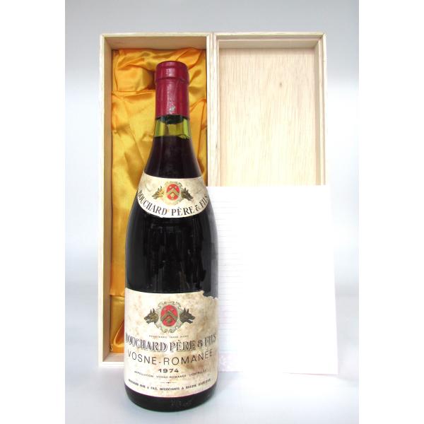 Vosne Romanee 1974 Bouchard Pere &amp; Fils ヴォーヌ ロマネ 1...