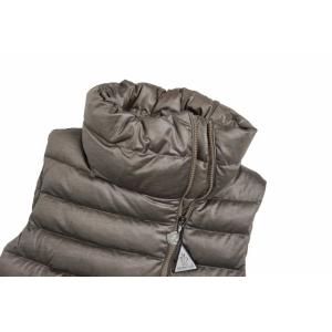 C391 Moncler モンクレール 国内では珍しい Ternay ダウンベスト 女 ダウン レディース ベスト 新品 贈答 グレー
