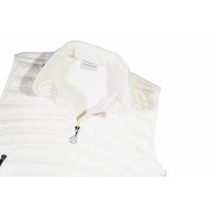 E279 Moncler モンクレール Very掲載 フード付き ロングシーズン 女 ダウン ベスト 新品 ホワイト M 034 女 レディース 新品 S M E279 シートラスト