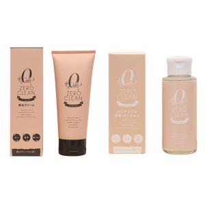 美健コーポレーション ゼロクリーン クリーム＆ローションセット 脱毛剤 除毛剤 脱毛クリーム 除毛ク...