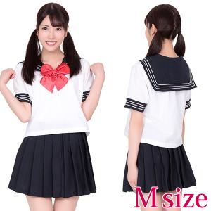 セーラー服2・えんじリボン コスプレ 可愛い ...の詳細画像1