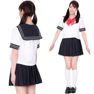 セーラー服2・えんじリボン コスプレ 可愛い ...の詳細画像5
