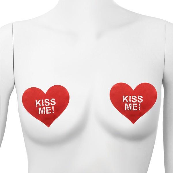 chu-U-chu ハートシェイプニップレス KISS ME！レッド コスプレ小物 インナー アニメ...
