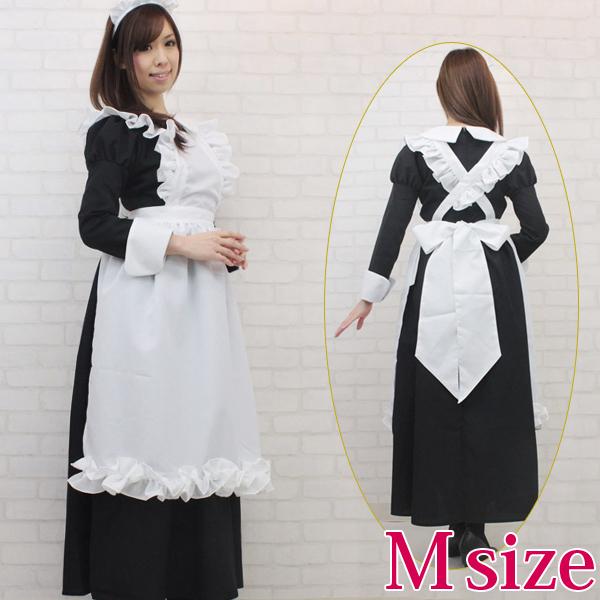 マリーロングメイド M コスプレ 可愛い メイド アリス ウェイトレス アニメ 制服 アイドル アキ...