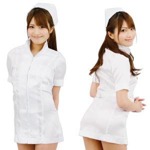 コスプレ ナース 白衣の天使 看護師 制服 セクシー 衣装 コスチューム ハロウィン 仮装 可愛い 看護婦 白衣 医者 女医 ドクター