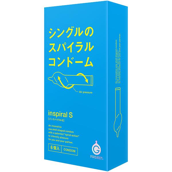 中身がバレない包装 コンドーム SPIRAL S（インスパイラルエス） レギュラーサイズ スタンダー...