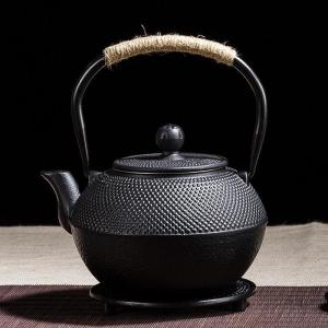 新入荷☆小粒 南部鉄器 老鉄瓶 提梁壺 対応 鉄やかん 鉄分補給 鉄びん★0.8L｜coscosstore