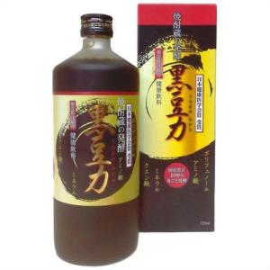 堤酒造 発酵黒豆エキス 発酵黒大豆搾り 720ml 麹発酵 黒豆 黒大豆 黒豆
