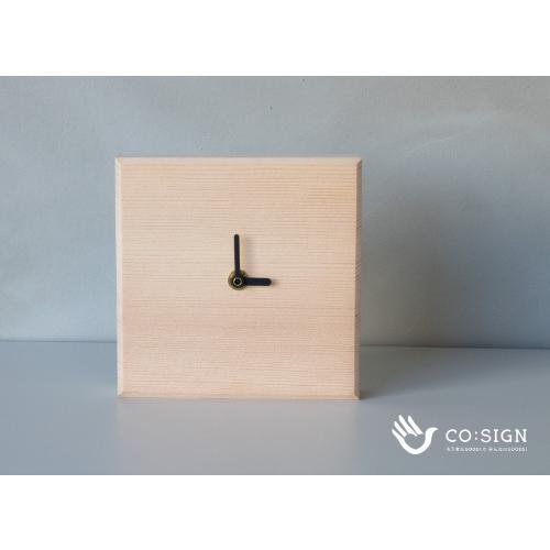 HINOKIO’CLOCK Natural 無垢材 木目弱め