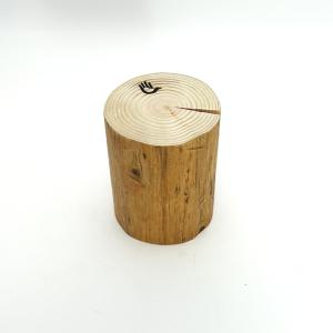 日本製ヒノキ切り株スツール（約W25×D25×H38cm） (檜 ひのき SDGs木材