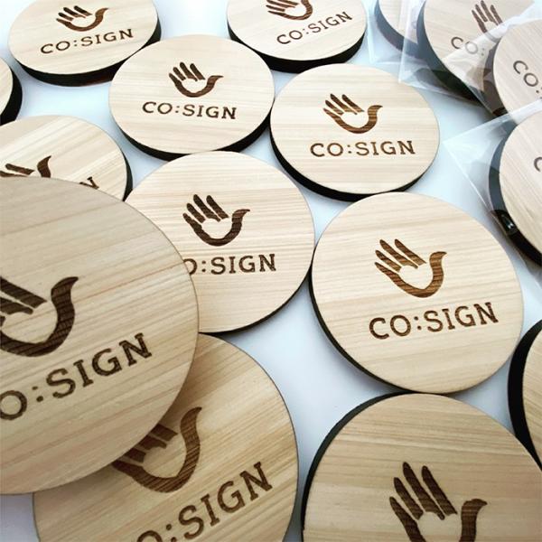 オーダーネームプレート 記念品  ひのき イベント 天然木材 オーダー注文