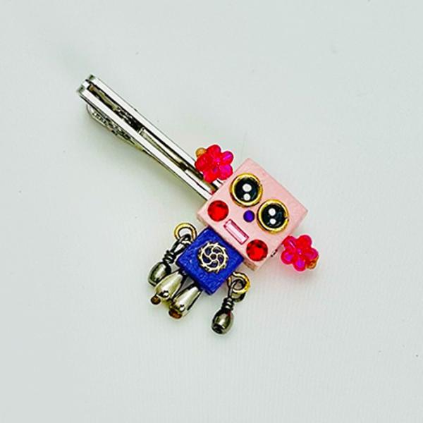ひのき ロボットピン 雑貨 小物 かわいい カラフル