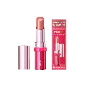 資生堂　プリオール　薬用　リンクル美つやリップ　なじみローズ　メール便対応商品　送料185円