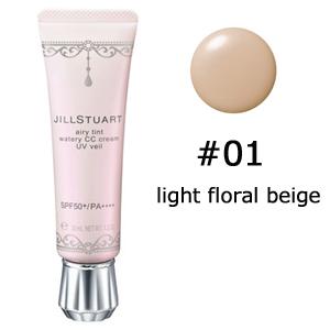 ジルスチュアート 01 エアリーティント ウォータリーccクリーム Uvヴェール Spf50 Pa 34g W 50 メール便可 コスメレシピ ヤフー店 通販 Yahoo ショッピング