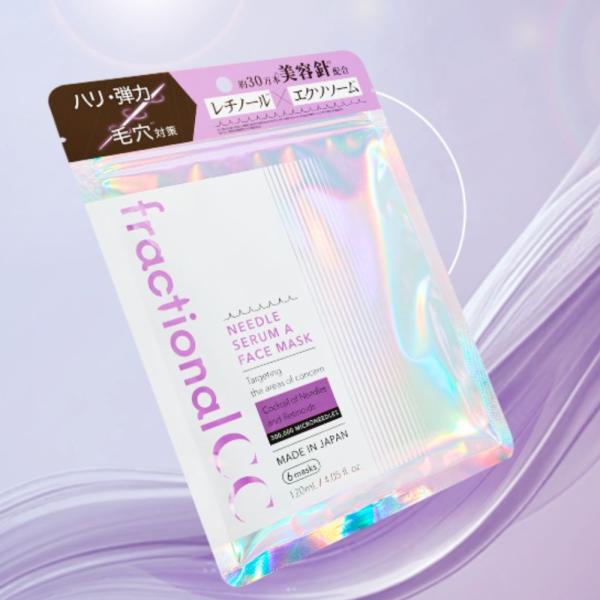 【公式】フラクショナルCC ニードルマスクA 6枚×2セット 日本製 針導入マスク レチノール PD...
