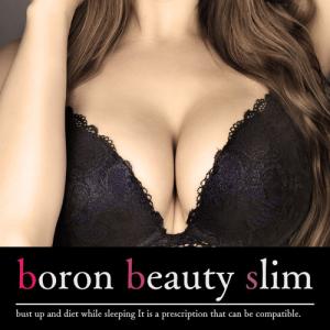 ボロンビューティースリム boron beauty slim メール便送料無料/サプリメント バスト 美容 健康｜cosme-japan