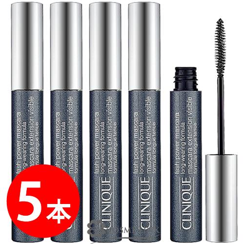 【並行輸入品】クリニーク ラッシュパワー マスカラ ロング ウェアリング フォーミュラ #01 5本...