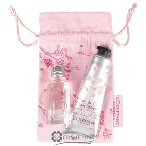 ロクシタン LOCCITANE チェリーブロッサム ハンドクリーム ＆ フレグランス セット 30ml+7.5ml 【限定品】【国内未発売】 【佐川急便指定】 (900705)