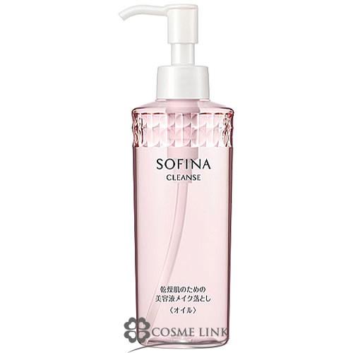 花王 ソフィーナクレンズ 乾燥肌のための美容液メイク落とし オイル 200ml (360021)