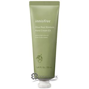 イニスフリー オリーブリアル モイスチャー ハンドクリーム EX 50ml