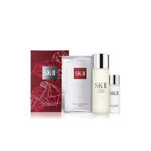 SK-II(SK-2) ピテラエッセンスセット フェスティヴ エディション （FTエッセンス　７5ml・FTクリアローション 30ml・FTマスク一枚）｜cosme-market