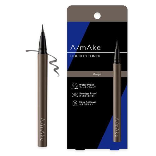 エーメイク マットリキッド アイライナー 0.5ml グレージュ ウォータープルーフ WP[4967...