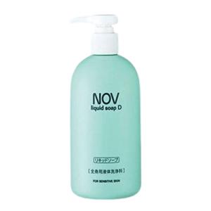 NOV ノブ リキッドソープＤ 300ml 低刺激全身用液体石けん 顔・からだ用[1069] 送料無料