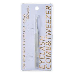 ミッシュブルーミン アイラッシュ コーム＆ツイーザー つけまつげ専用ツイーザー[9935] メール便無料[A][TG50]
