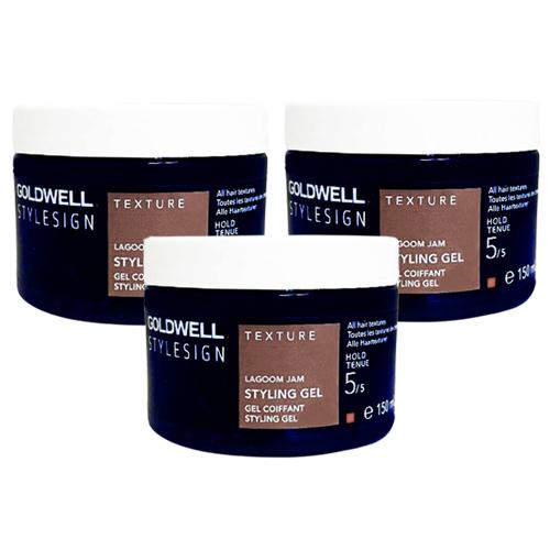 ゴールドウェル スタイルサイン ラグーンジャム スタイリングジェル 150ml(153g)×3個セッ...