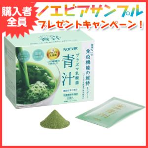 ノエビア プラズマ乳酸菌 青汁 粉末 90g 3g×30袋 乳酸菌飲料風味