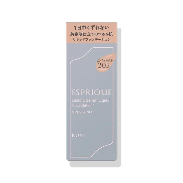 エスプリーク　ラスティング セラム リキッド　ピンクオークル205　30g