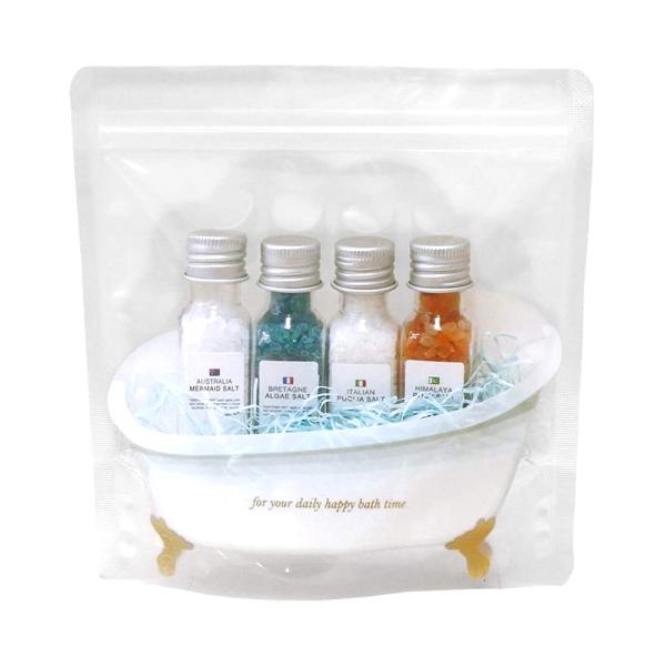 アロマ・デ・バスタイム バスソルト 4種入 ギフト プレゼント 贈り物にも ANOTER TRIP ...