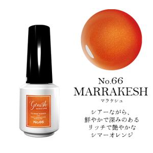 ジーニッシュ マニキュア No.66 マラケシュ No.67 シャウエン No.68 フェズ No.69 メルズー Genish セルフ ネイル