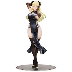 チャイナ娘 (黒ver)」 illustrated by oekakizuki 1/7スケール 塗装