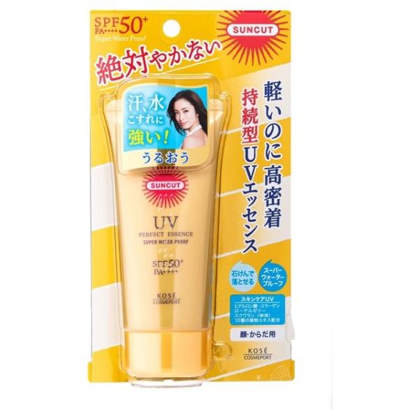 サンカット　パーフェクトUVエッセンス   日焼け止め パックUVジェル  UV対策 UVカット 紫...