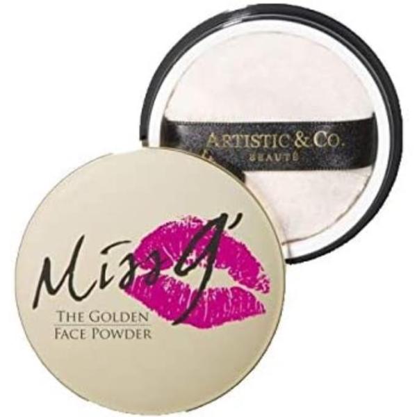 A&amp;C Miss9(ミスナイン) ザ ゴールデンフェイスパウダー02白肌用(パールライトベージュ) ...