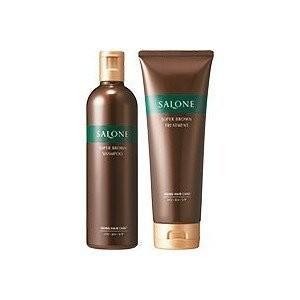 パシフィックプロダクツ サローネ スーパーブラウン シャンプー 330ml & トリートメント 250g【セット】｜cosme-tuuhan